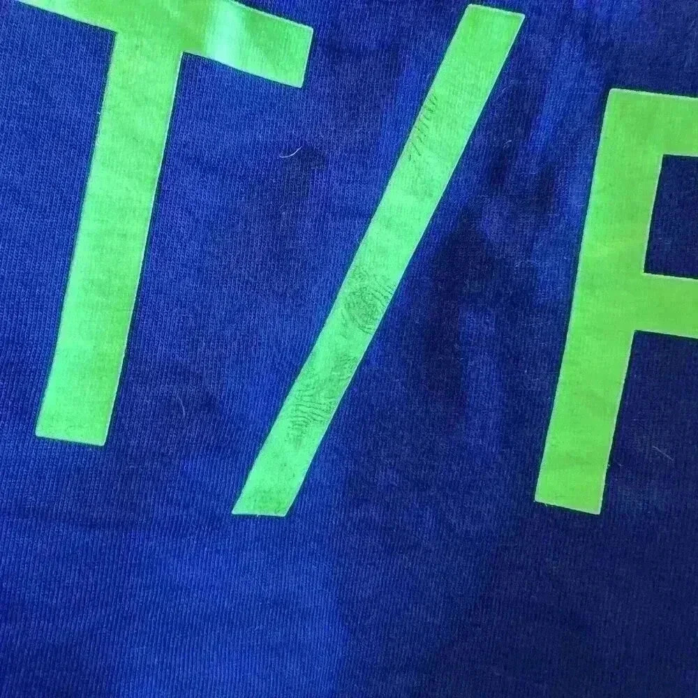 Nike Size Small Track And Field Women’s Run Crew Tank Green And Blue - Picture 5 of 10